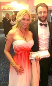 @ the 2012 Emmys with Mad Men's Vincent de Paul Kartheiser